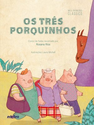 cover image of Os três porquinhos